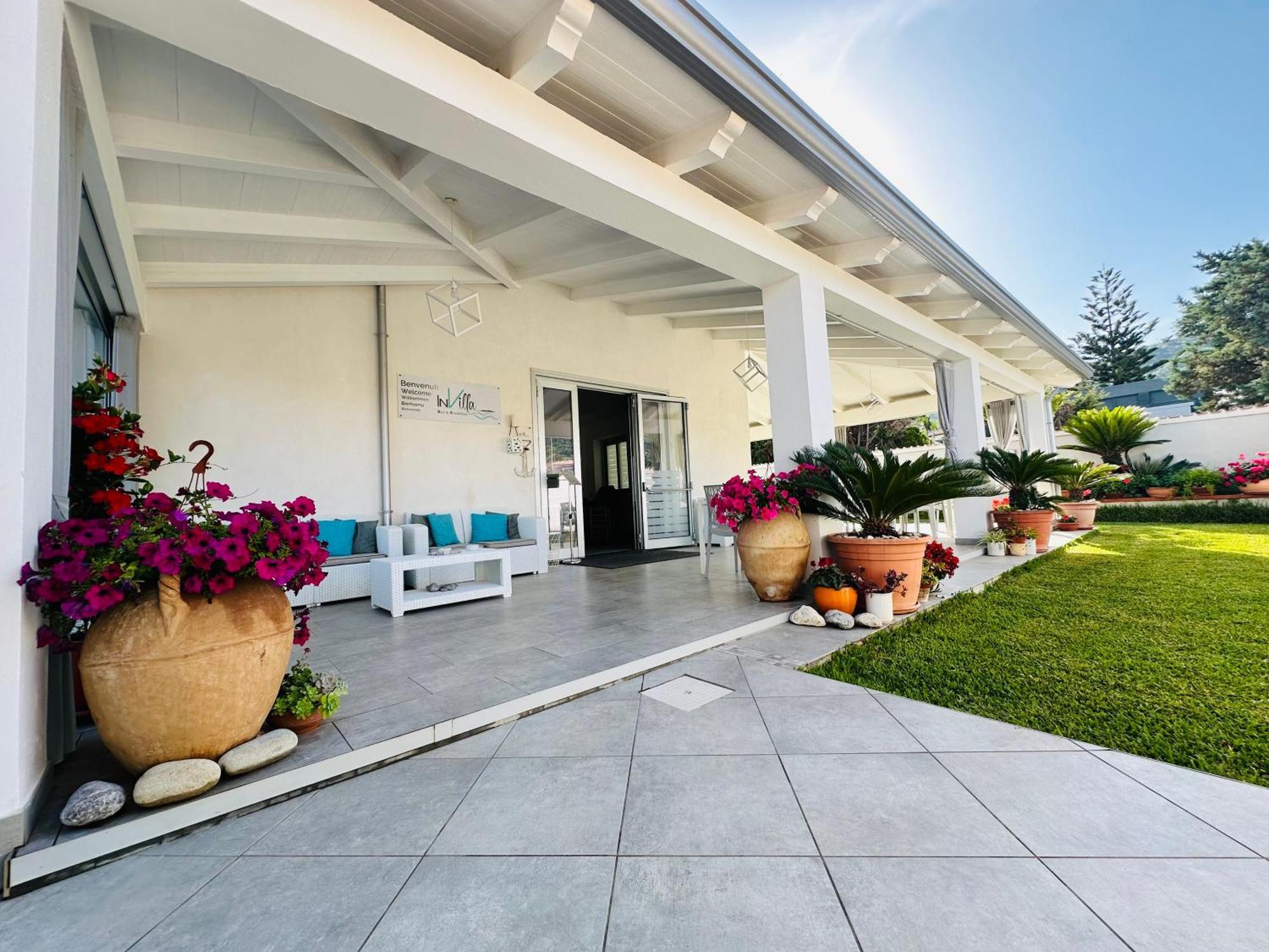 Invilla Bed&Breakfast - Quality Rooms Santa Maria di Castellabate Kültér fotó